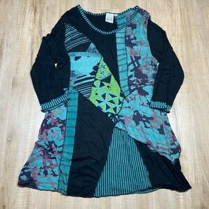 Parsley And Sage Asymmetrical Tunic Top